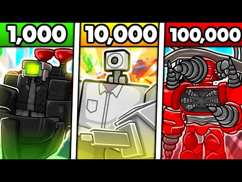 Видео: 💎 КУПИЛ ИНВЕНТАРЬ ЗА 1,000 / 10,000 / 100,000 ГЕМОВ в Toilet Tower Defense!