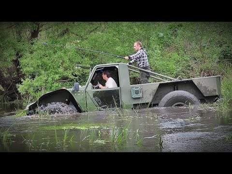 Видео: Реальный тест внедорожника АГ-34. В поля, в леса и в реки!