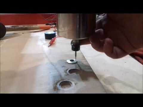 Видео: станок с чпу. тестовые резы