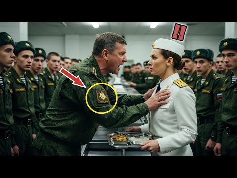 Видео: Полковник пнул ее поднос, а назавтра она стала его начальником.