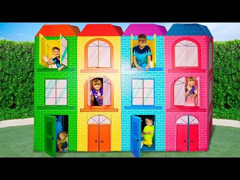 Видео: Діана та Рома досліджують дивовижний будинок ПРОФЕСІЙ