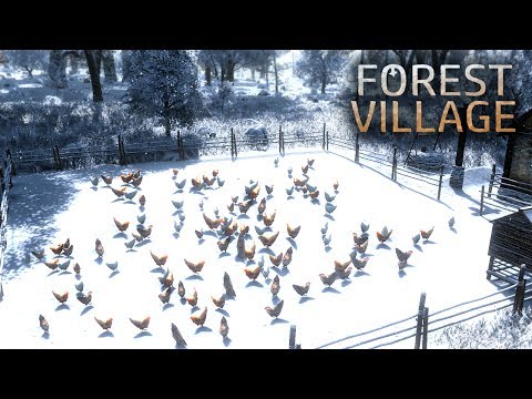 Видео: Life is Feudal: Forest Village - Полчища кур! #9