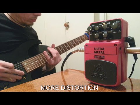 Видео: Behringer UM300 Ultra Metal - дёшево и сердито