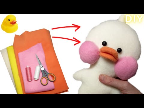 Видео: Как пошить уточку lalafanfan DIY
