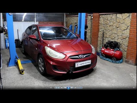 Видео: Замена контактной группы замка зажигания на Hyundai Solaris 2011 года Хендай Солярис 1,4