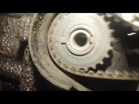 Видео: Метки зажигания грм опель вектра б 1.8 2000 г