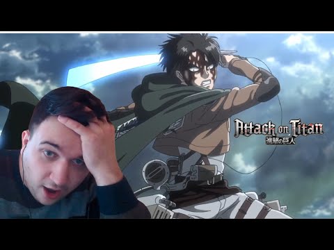 Видео: ЛЕВИ ПРОТИВ ЗВЕРОПОДОБНОГО ТИТАНА! Атака Титанов 3 сезон 17 серия реакция! | Реакция на аниме