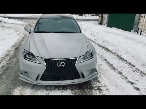 Видео: Silver часть 2 установка катбэка isf и бампера toms Lexus is250
