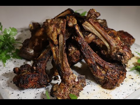 Видео: Бараньи Ребрышки на Мангале 👌👌