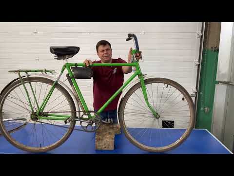 Видео: Велосипед "УРАЛ" классика советского велостроя