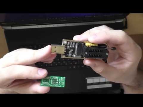 Видео: USB программатор CH341A Установка драйверов и софта Проверка работоспособности Прошивка BIOS