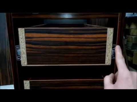 Видео: Как сделать расчет (спецификацию, деталировку) тумбы с выдвижными ящиками