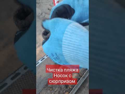 Видео: чистка пляжа - неожиданные находки