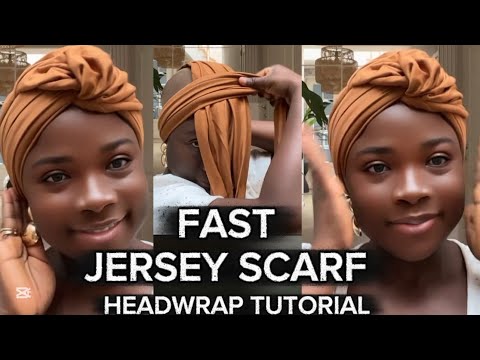 Видео: САМЫЙ БЫСТРЫЙ И ПРОСТОЙ ГОЛОВНОЙ ПОВЯЗКА ИЗ ДЖЕРСИ-ШАРФА || ТЮРБАН || ШАРФ || РУКОВОДСТВО ПО ЗАВЯ...