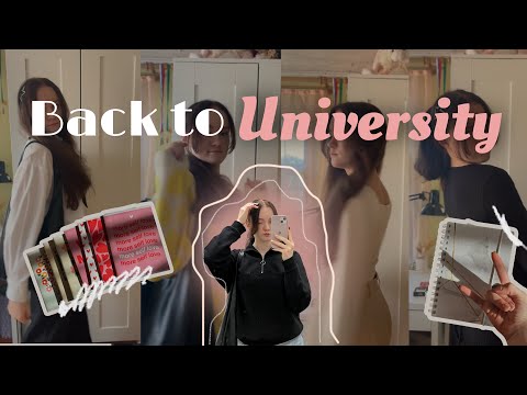 Видео: Back to university | образы в школу | первый курс | kirysik 
