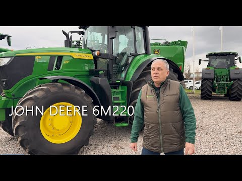 Видео: Огляд оновленого трактора John Deere 6M220 | Ландтех |