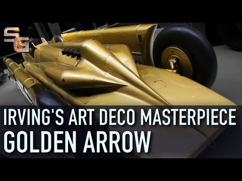 Видео: Golden Arrow — сенсационный автомобиль для езды на суше Генри Сигрейва
