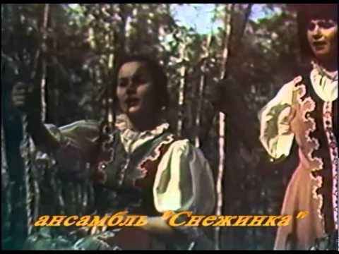 Видео: ансамбль Снежинка - Берёзовая рощица