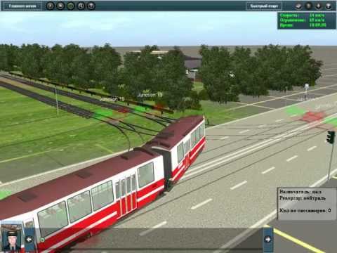 Видео: разработка 9 маршрута трамвая в traniz СПБ.2