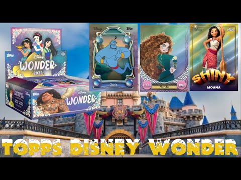 Видео: Topps Disney Wonder Hobby Box | Супер-веселая игра