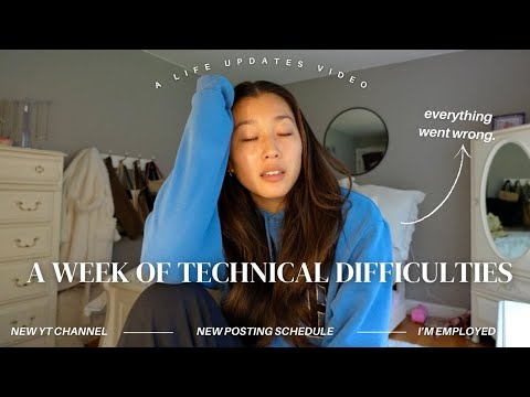 Видео: НАМ НУЖНО ПОГОВОРИТЬ... видеоблог с обновлениями жизни после недели технических неполадок.