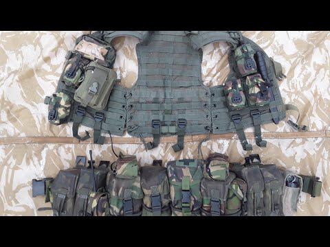 Видео: PLCE + MOLLE Vest ( Британский РПС + MOLLE жилет ) Часть 3