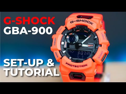 Видео: Руководство по настройке и функциям G-Shock GBA-900 | Модуль 5641
