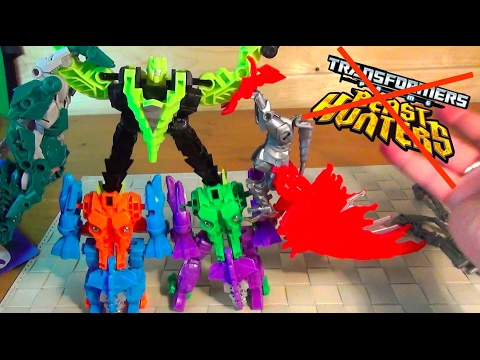 Видео: Трансформеры Фикс прайс - под Transformers Beast Hunters - Все на одного?