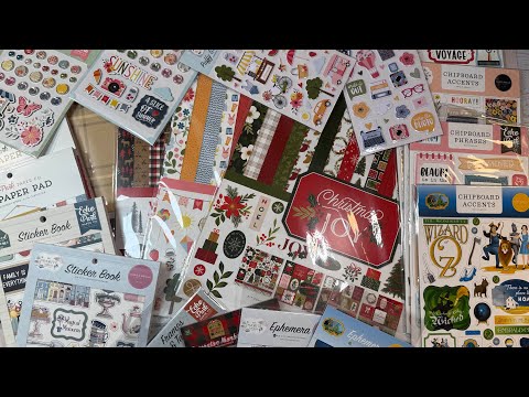 Видео: Распаковка таинственной коробки Echo Park Warehouse! Коллекционные наборы, наклейки, сувениры и м...