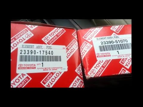 Видео: Toyota LC 200. Замена топливного фильтра. Как скинуть ошибку