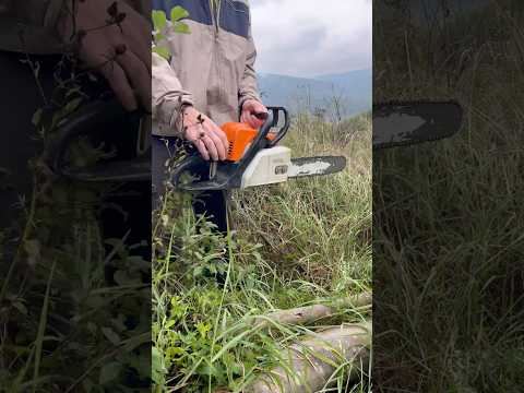 Видео: STIHL - MS 180 (2019) холодний запуск і робота