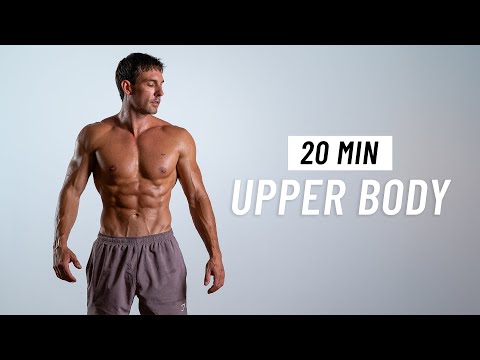 Видео: 20-минутная тренировка верхней части тела дома — наращивание мышечной массы (без оборудования)