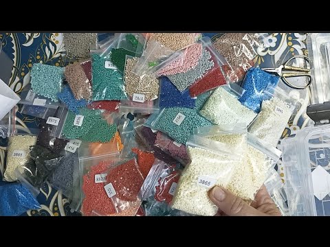 Видео: Алмазная мозаика. Мои алмазные вечера.