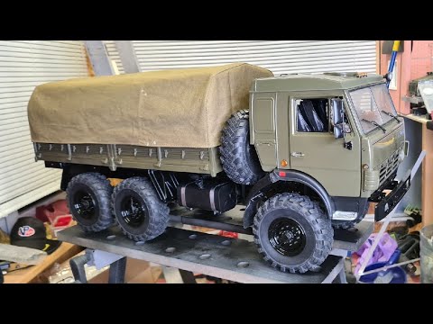 Видео: RC Камаз 43114. Собрал за 7 месяцев