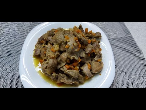 Видео: Желудки куриные в мультиварке