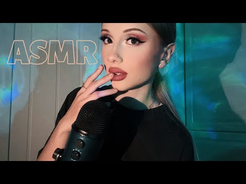 Видео: ASMR | spit painting | липкие звуки рта