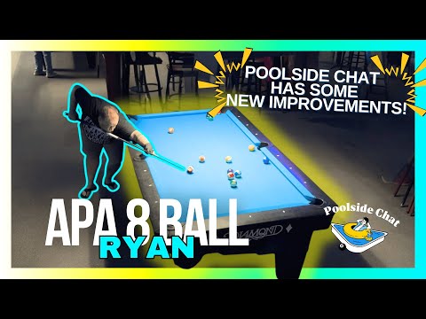 Видео: Poolside Chat улучшается! Адаптируется, развивается! APA 8 Ball снова против Райана!