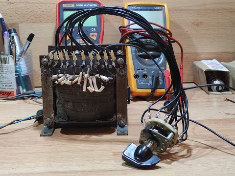 Видео: Самодельное ступенчатое  зарядное устройство с галетным. 1 часть. Расчет и намотка трансформатора.