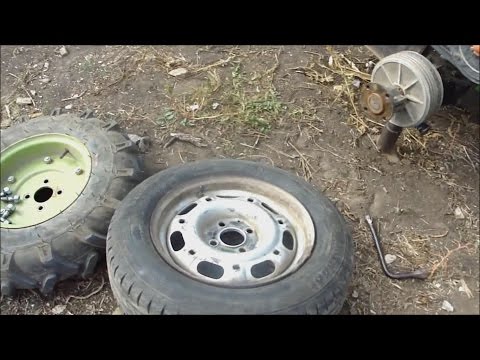 Видео: ЗУБР Q79E ОБНОВКА 2 Замена колес с родных на автомобильные!