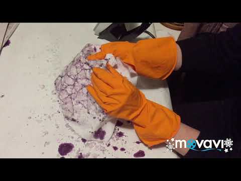 Видео: МК горячий батик