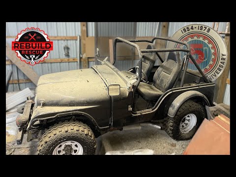 Видео: Заведётся ли он через 20 лет? Брошенный Jeep CJ5 1976 года.