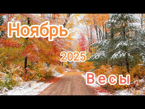 Видео: ВЕСЫ ♎ НОЯБРЬ 2025🍁 Тароскоп 🍁
