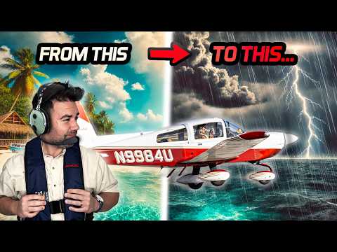 Видео: Пилот против штормов: я застрял на островах Теркс и Кайкос