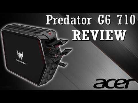 Видео: Acer Predator G6 710 - РЕВЮ | Компютър от ново поколение |