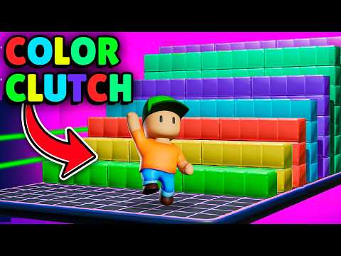 Видео: НЕВОЗМОЖНЫЙ ВЫЗОВ Color Clutch в Stumble Guys!