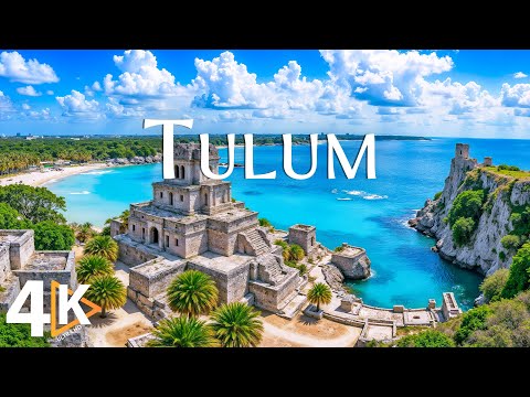 Видео: ТУЛУМ 4K UHD • Руины майя, атмосфера джунглей и бирюзовые волны