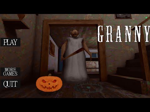 Видео: Гренни. Обновление!!! Версия 1.8.7. Изменённый хэллоуин.  Прохождение через главную дверь. #granny