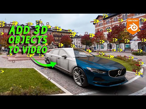 Видео: Отслеживание камеры в Blender для начинающих | Учебное пособие по отслеживанию движения