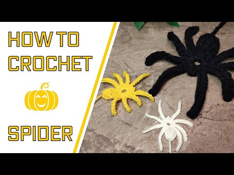 Видео: Идея к Хэллоуину – Вязанный Паук!🕷️ Легкий мастер-класс за 10 минут🕷️How to crochet a spider