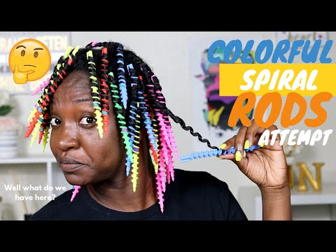 Видео: СПИРАЛЬНЫЕ ПРУЖИНКИ на моих натуральных волосах ДЕВОЧКА!